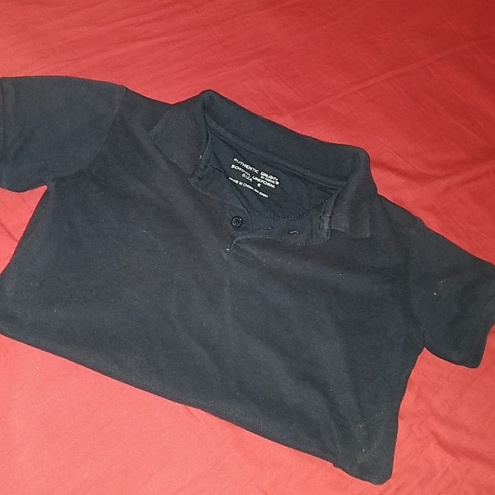 School polo shirt